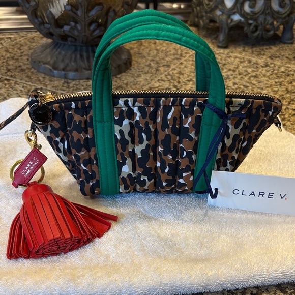 Clare V Handbags - Clare V.  Bag with Pom Pom tassel NWT